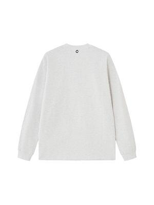 caramelo long sleeve in mescla, back