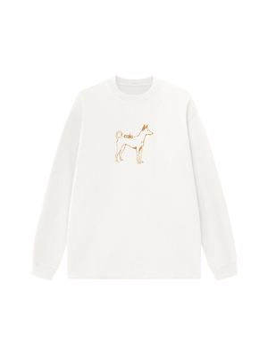 caramelo long sleeve in papel, front