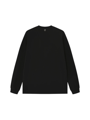 caramelo long sleeve in preto, back