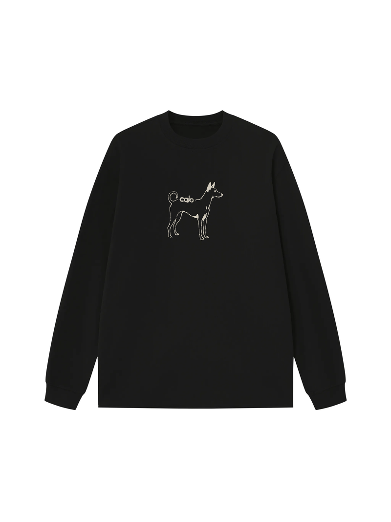 caramelo long sleeve preto